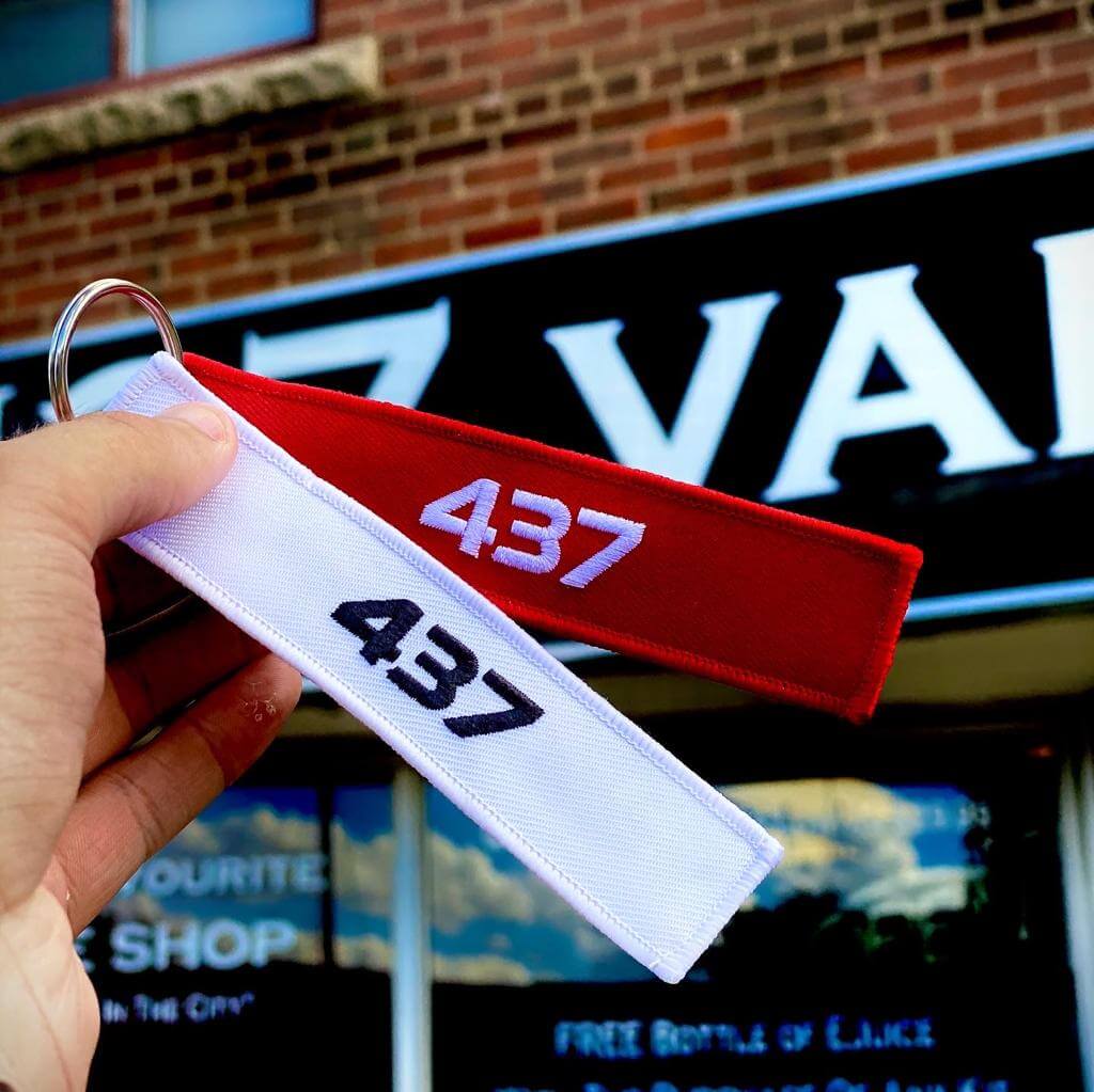 437 "Remove Before Flight" Aviation Style Key chain - 437 VAPES