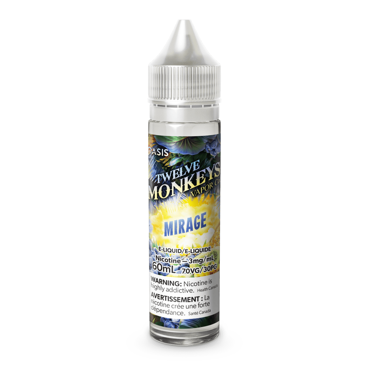 Twelve Monkeys: OASIS 60mL - 437 VAPES