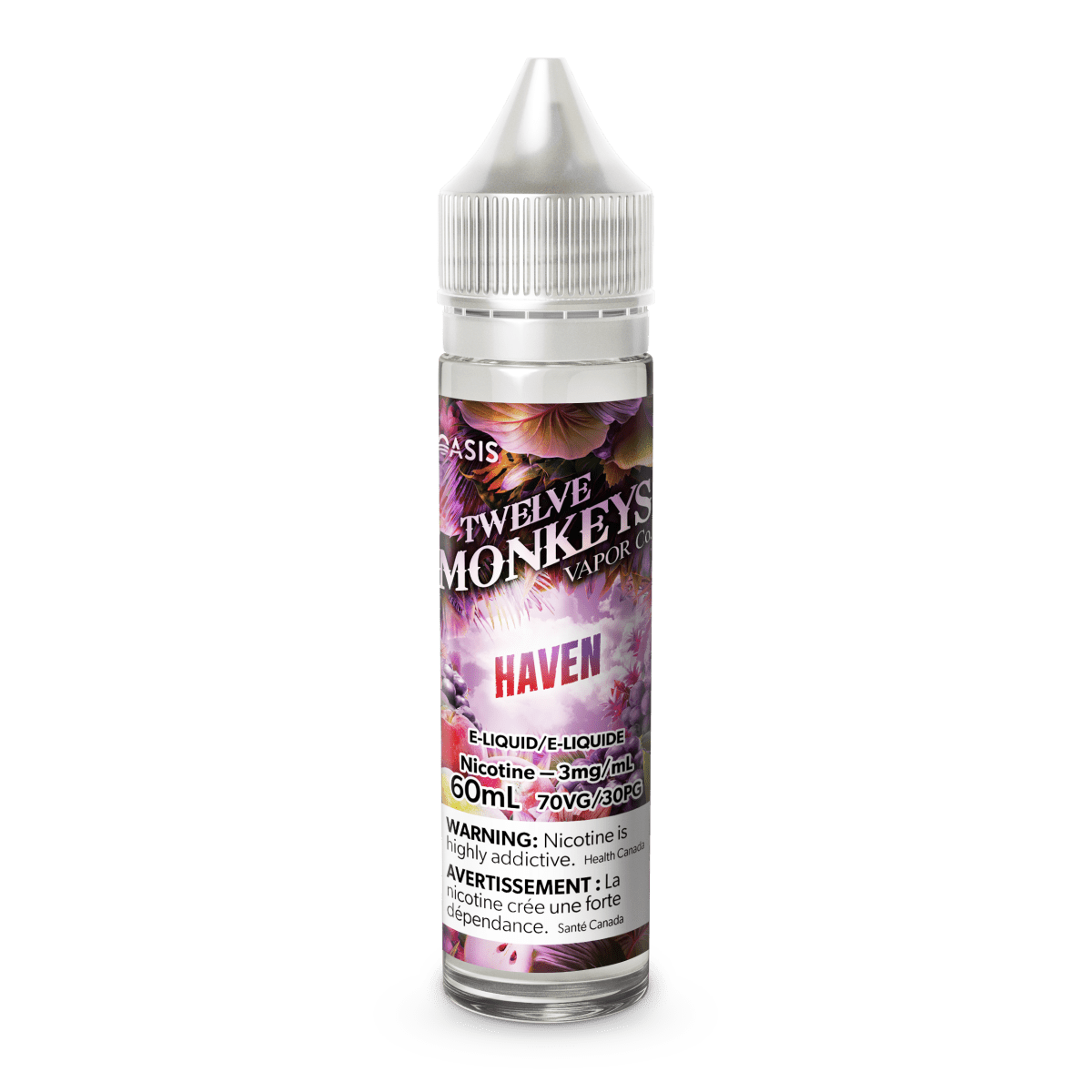 Twelve Monkeys: OASIS 60mL - 437 VAPES