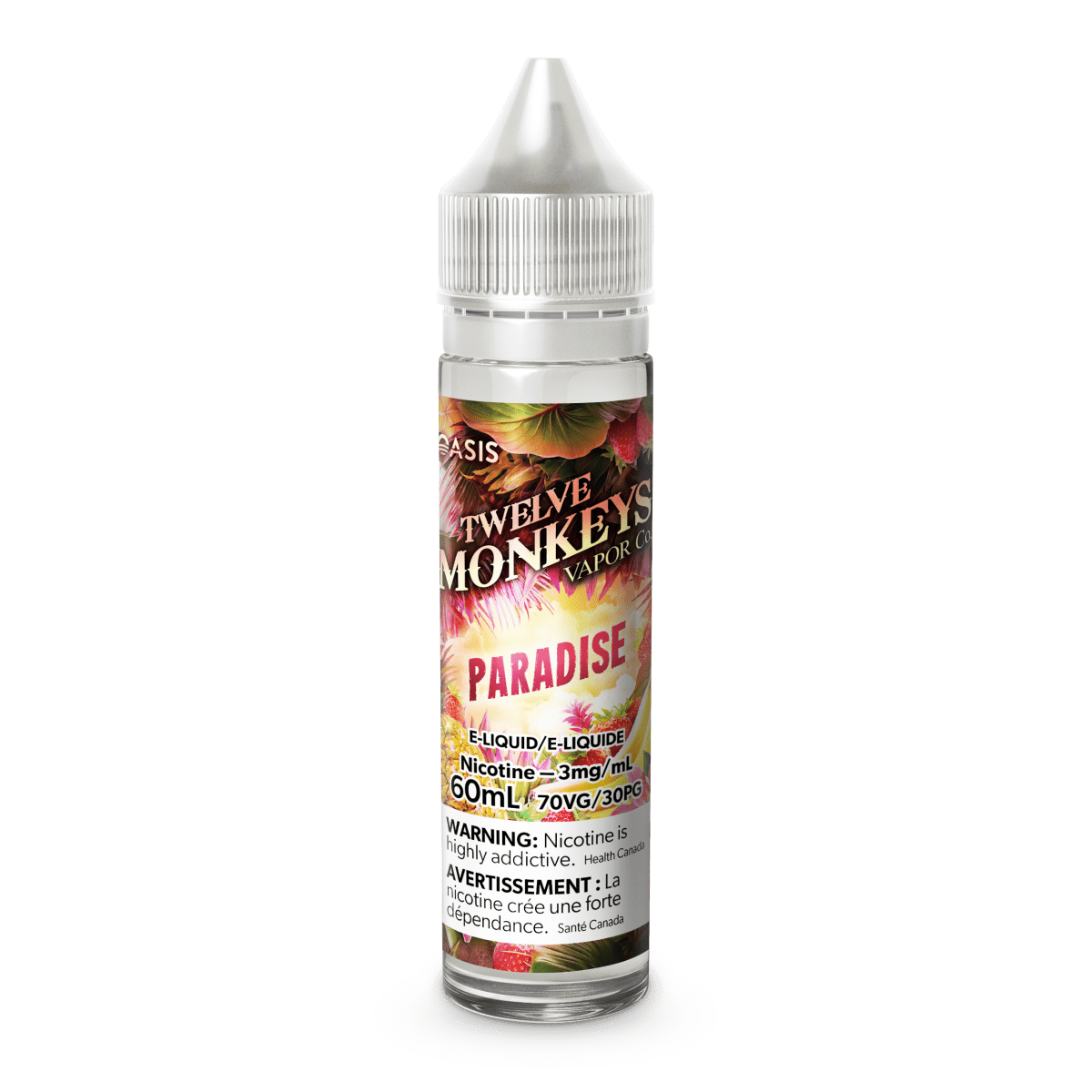 Twelve Monkeys: OASIS 60mL - 437 VAPES