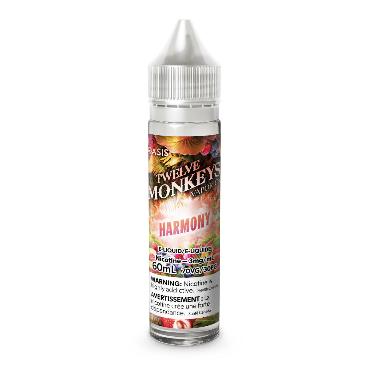 Twelve Monkeys: OASIS 60mL - 437 VAPES