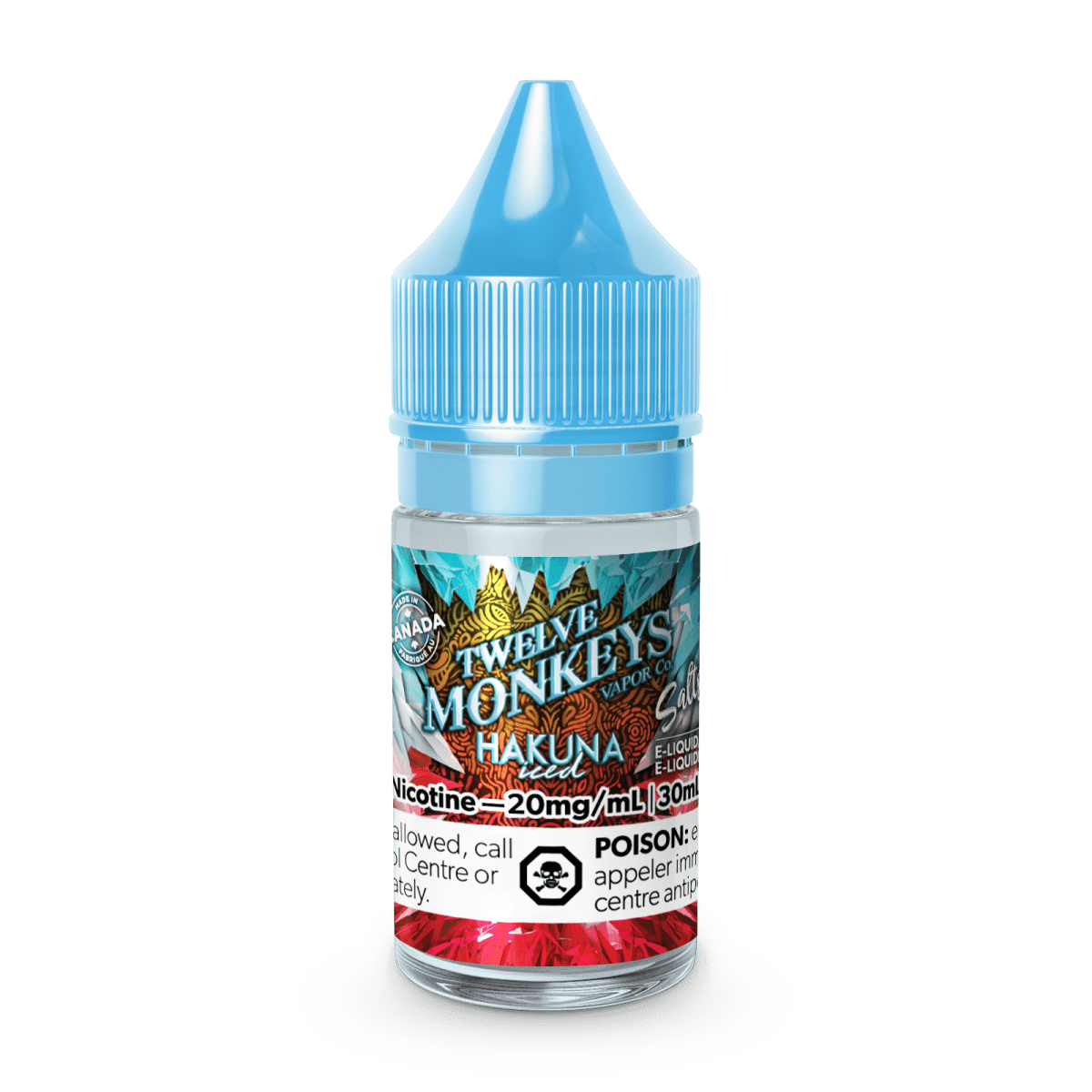 Twelve Monkeys Salts: Ice Age 30mL - 437 VAPES
