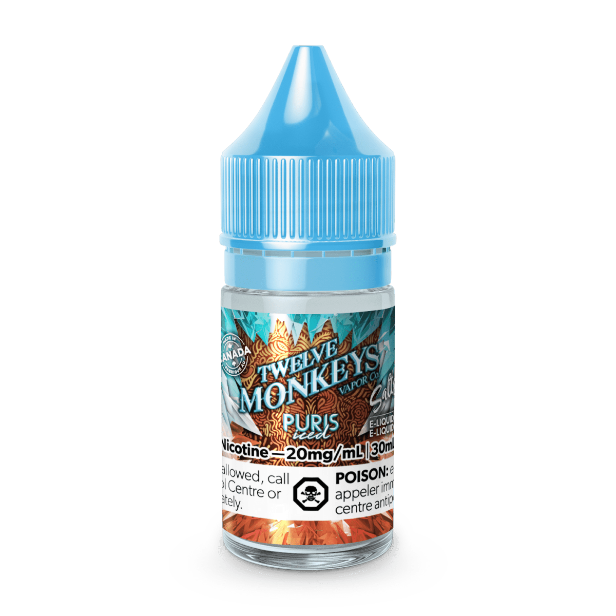 Twelve Monkeys Salts: Ice Age 30mL - 437 VAPES