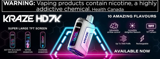 Unleash Your Inner Kraze with the HD7K Disposable - 437 VAPES