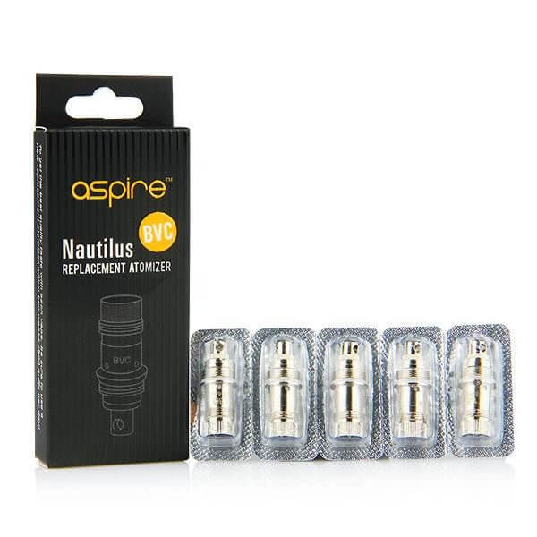 ASPIRE NAUTILUS BVC COIL UNIT/REPLACEMENT ATOMIZER - 437 VAPES