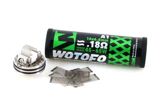WOTOFO PROFILE RDA MESH COIL 0.18OHM 10/PK - 437 VAPES